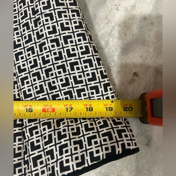 Silkland Pure Silk Jacket Geometric Black White Quilted Women’s M Artsy - Picture 7 of 11